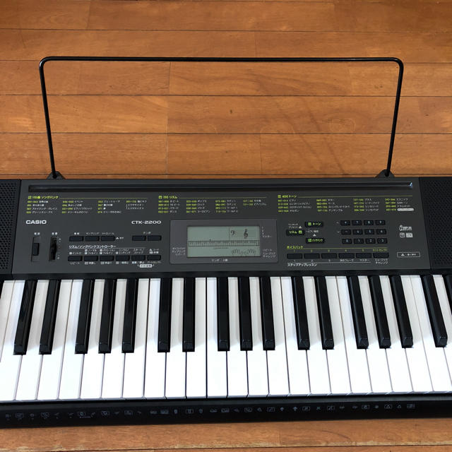 CASIO(カシオ)の☆美品☆CASIO 電子キーボード CTK-2200 楽器の鍵盤楽器(キーボード/シンセサイザー)の商品写真