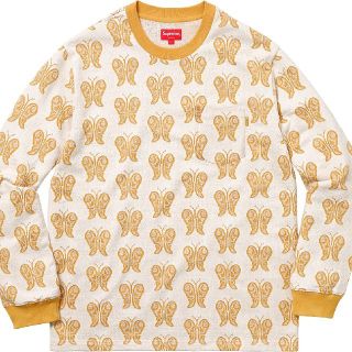 シュプリーム(Supreme)のSupreme week9 Butterfly Jacquard Top(Tシャツ/カットソー(七分/長袖))