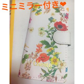 チェスティ(Chesty)の❤︎ミラー付き❤︎【chesty】多機種対応手帳型スマホケース(モバイルケース/カバー)