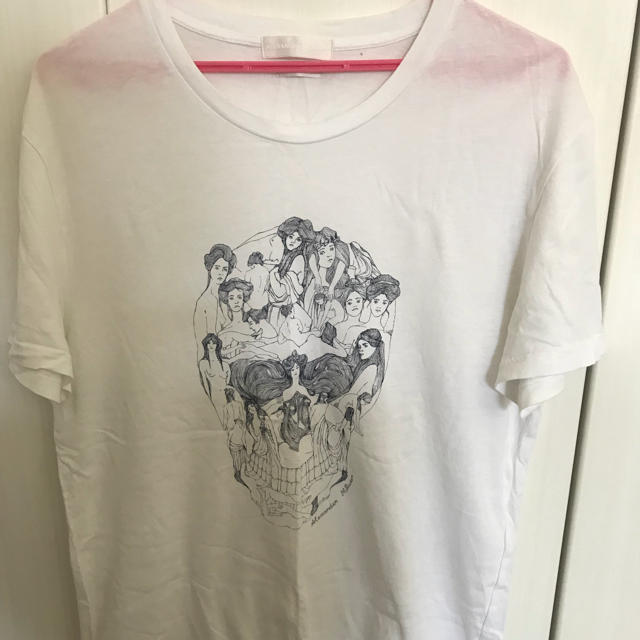 Alexander McQueen - アレキサンダーマックイーン スカルTシャツの通販 by こもぽた's shop｜アレキサンダー