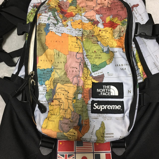 Supreme 14SS The North Face Map Backpack