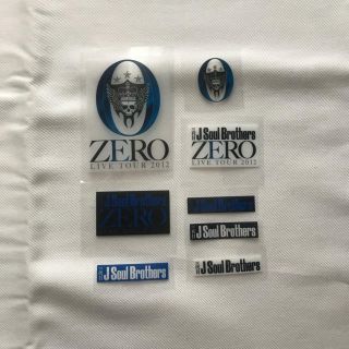 サンダイメジェイソウルブラザーズ(三代目 J Soul Brothers)の三代目 ZERO LIVETOUR ステッカー(ミュージシャン)