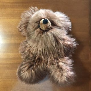 ウニコ(unico)のunico Alpaka Teddy Bear くま Sサイズ(ぬいぐるみ)