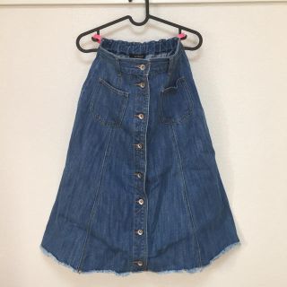 ダブルクローゼット(w closet)のw closet ◇ デニムスカート(ひざ丈スカート)