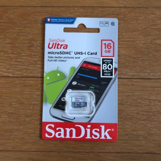 サンディスク(SanDisk)のSDカード 16GB(PC周辺機器)