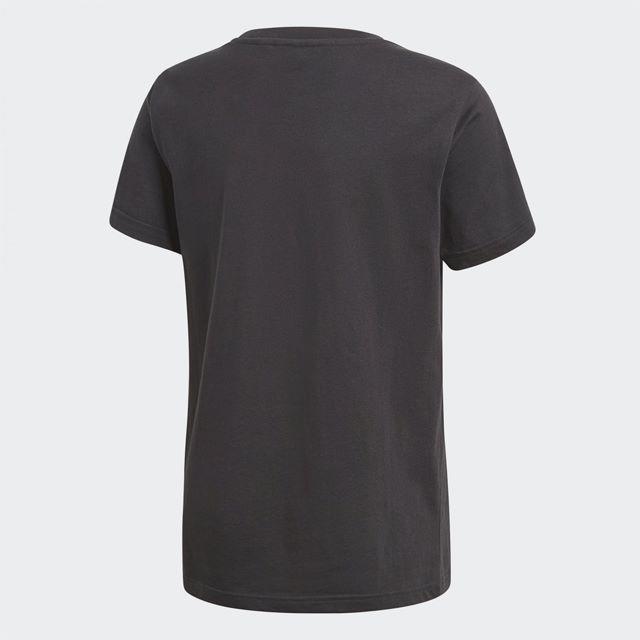 adidas(アディダス)の160【新品/即日発送】adidas オリジナルス ジュニア Tシャツ 黒 メンズのトップス(Tシャツ/カットソー(半袖/袖なし))の商品写真