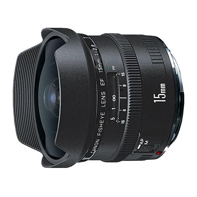 CANON LENSフィッシュアイ FD15mm F2.8 S.S.C.