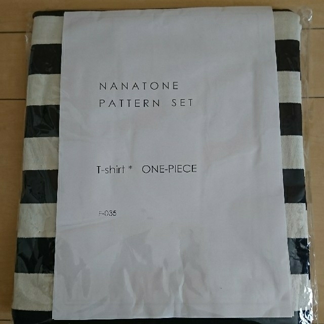 NANATONE Tシャツワンピース パターンセットの通販 by hana2006-2004's shop｜ラクマ