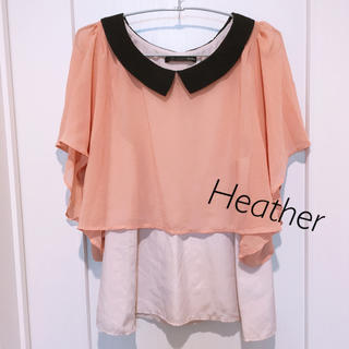 ヘザー(heather)の【non様専用】Heather シフォンチュニック トップス(チュニック)