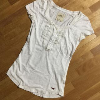 ホリスター(Hollister)のあんず様専用ホリスター xsフリル付きTシャツ(Tシャツ(半袖/袖なし))