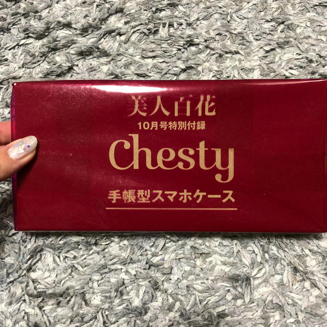 Chesty(チェスティ)のchesty 手帳型スマホケース スマホ/家電/カメラのスマホアクセサリー(モバイルケース/カバー)の商品写真