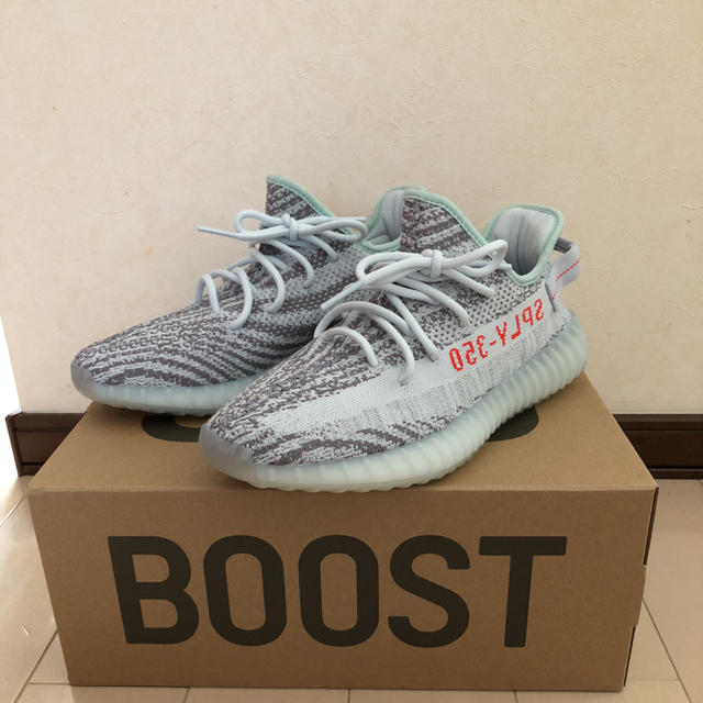 靴/シューズadidas yeezy boost 350 v2 blue tint 27cm