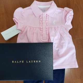 ラルフローレン(Ralph Lauren)の【RALPH LAUREN】ポロシャツ+レギンス(シャツ/カットソー)