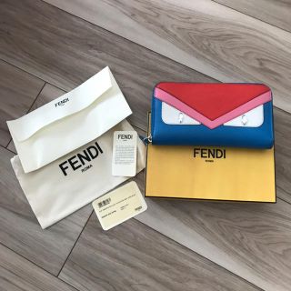 フェンディ(FENDI)の新品同様 高島屋購入 FENDI MONSTER 長サイフ ウォレット(財布)