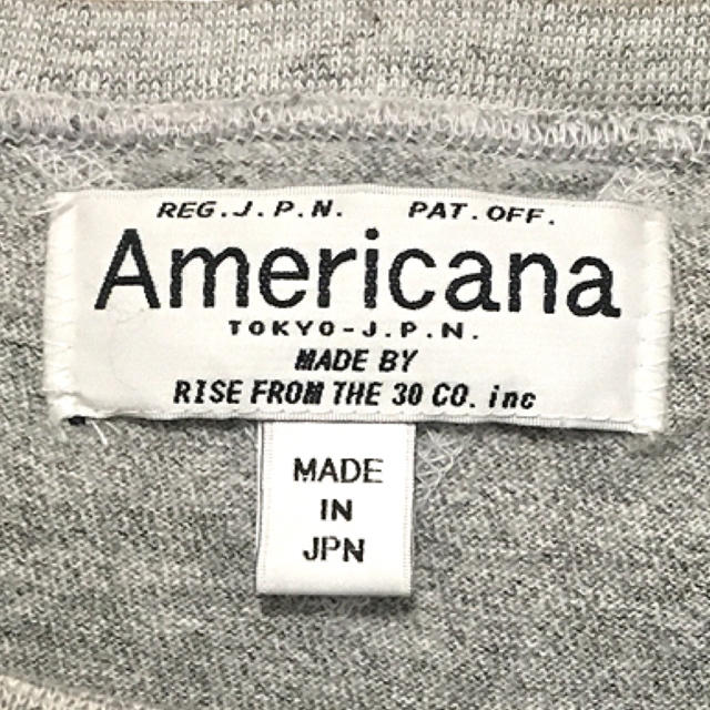 AMERICANA(アメリカーナ)のAMERICANA 長袖Tシャツ レディースのトップス(Tシャツ(長袖/七分))の商品写真