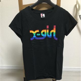 エックスガール(X-girl)の美品！エックスガールＴシャツ ブラック(Tシャツ(半袖/袖なし))