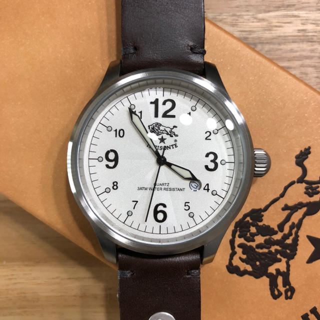新品 イルビゾンテ 腕時計 革 ブランド 時計 ハンドメイド レザー