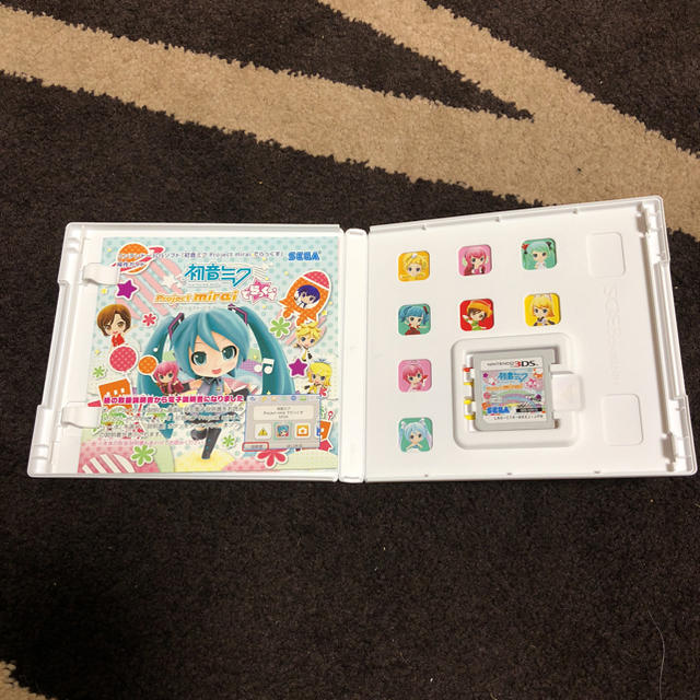 SEGA(セガ)のニンテンドー3DS ソフト☆初音ミク♪プロジェクト  ミライ♪ エンタメ/ホビーのゲームソフト/ゲーム機本体(携帯用ゲームソフト)の商品写真