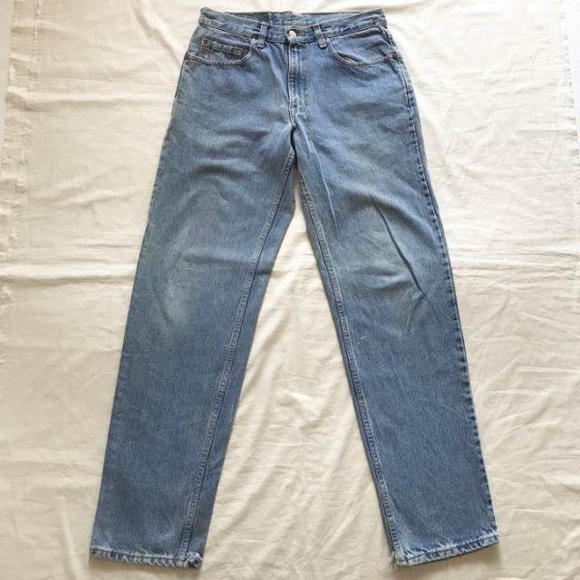 Levi's(リーバイス)のユーロ リーバイス550 ワイド バギー デニム 90's ヴィンテージ レディースのパンツ(デニム/ジーンズ)の商品写真