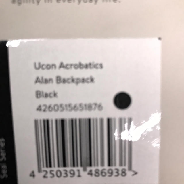 ¥12960 UCON  ACROBATICS 撥水バックパック メンズのバッグ(バッグパック/リュック)の商品写真
