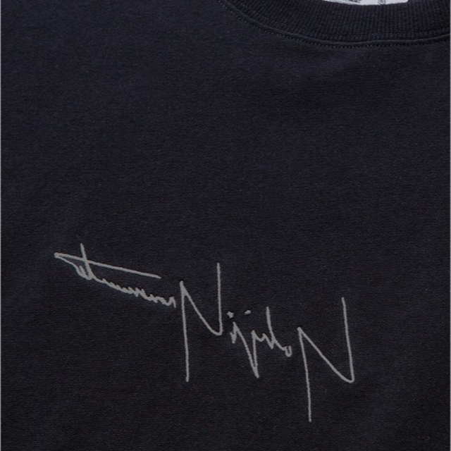 Yohji Yamamoto - ヨウジヤマモト 反転ロゴ 半袖Tシャツ NEW ERA Yohji Yamamoto - ヨウジヤマモト 反転ロゴ 半袖Tシャツ NEW ERA