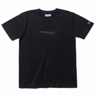 ヨウジヤマモト(Yohji Yamamoto)のヨウジヤマモト 反転ロゴ 半袖Tシャツ NEW ERA ニューエラ ブラック17(Tシャツ/カットソー(半袖/袖なし))