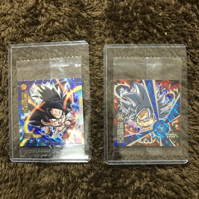 ドラゴンボール(ドラゴンボール)のドラゴンボールウエハースシール セット売り SGR身勝手の極意 GR孫悟空 エンタメ/ホビーの声優グッズ(ステッカー（シール）)の商品写真