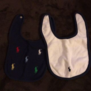 ラルフローレン(Ralph Lauren)のラルフローレンスタイ2枚組(ベビースタイ/よだれかけ)