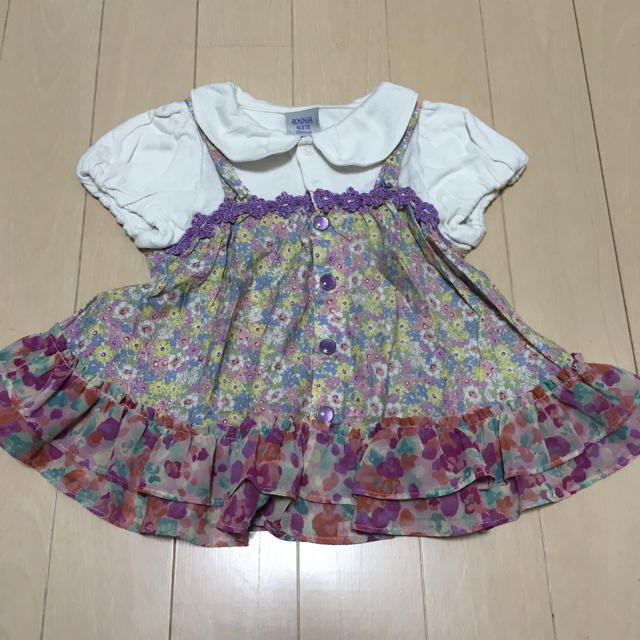 ANNA SUI mini(アナスイミニ)のANNA SUI mini トップス ズボン 80 キッズ/ベビー/マタニティのベビー服(~85cm)(シャツ/カットソー)の商品写真