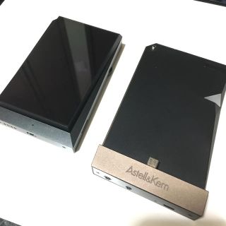 アイリバー(iriver)の海外版AK300+380amp ケース付(ポータブルプレーヤー)