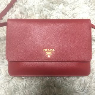 プラダ(PRADA)の【難ありの為お安くお譲りします！】PRADA ショルダーバッグ(ショルダーバッグ)