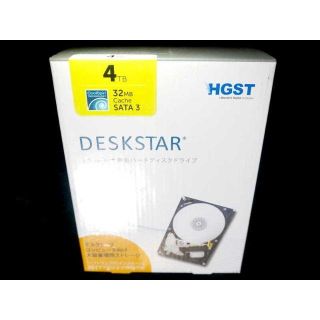 ヒタチ(日立)の新品 HGST ◆CoolSpin 4TB◆ 3.5インチHDD 0S03361(PC周辺機器)