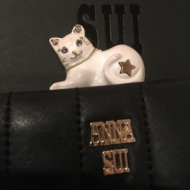 ANNA SUI - アナスイ 猫 財布の通販 by そひてほSHOP|アナスイ ANNA SUI - アナスイ 猫 財布の通販 by そひてほSHOP|アナスイ