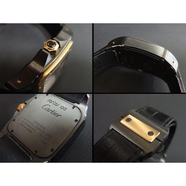 Cartier(カルティエ)のso0819様専用　１枚目 カルティエ サントス 100LM カーボン PG   メンズの時計(腕時計(アナログ))の商品写真