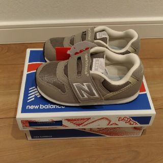 ニューバランス(New Balance)のこりな様専用　箱なし　ニューバランス ベビー スニーカー
14.5cm グレー(スニーカー)