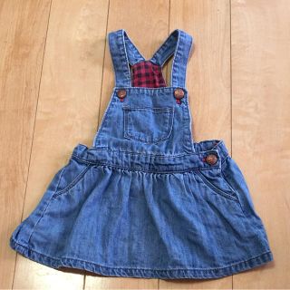 ザラキッズ(ZARA KIDS)のZARA ザラ キッズ ジャンパスカート 80センチ(ワンピース)