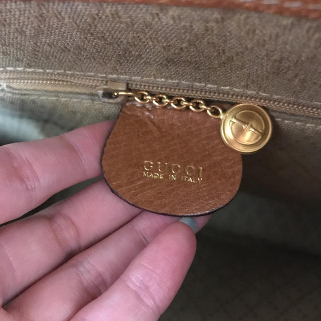 GUCCI バンブーレザーミニリュックサック ブラウン GUCCI バンブーレザーミニリュックサック ブラウン