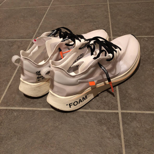 NIKE(ナイキ)のtatsu様専用 off-white THETEN ZOOM FLY  メンズの靴/シューズ(スニーカー)の商品写真