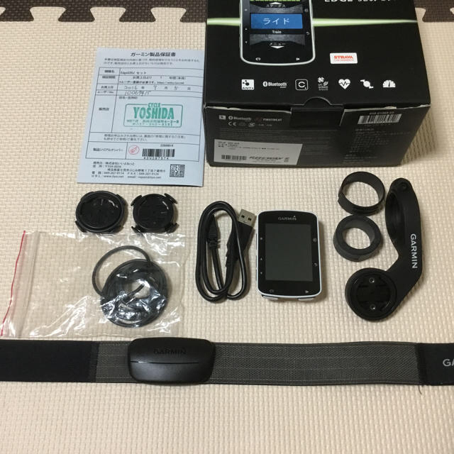 最終価格 ガーミン GARMIN edge520J 本体 マウント ＨＲセンサー