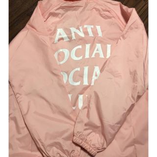 アンチ(ANTI)のANTI SOCIAL SOCIAL CLUB コーチジャケット S(ナイロンジャケット)