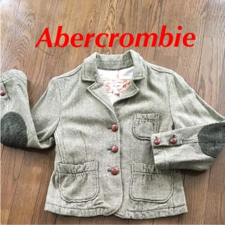 アバクロンビーアンドフィッチ(Abercrombie&Fitch)のAbercrombie ジャケット ウール ヘリンボーン S アバクロ(テーラードジャケット)