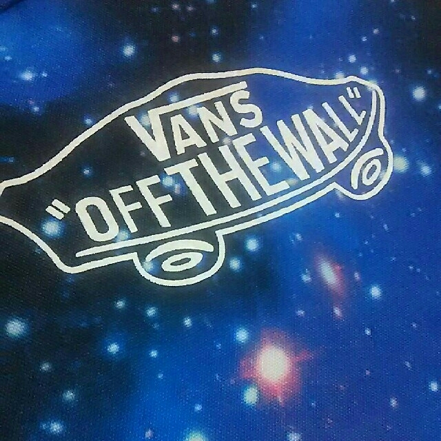 VANS(ヴァンズ)の新品 バンズ ギャラクシー リュック ブルー  レディースのバッグ(リュック/バックパック)の商品写真