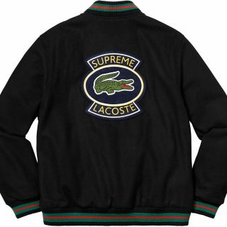 シュプリーム(Supreme)のSupreme LACOSTE Wool Varsity Jacket 希少XL(スタジャン)