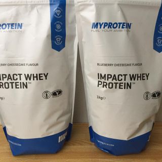 マイプロテイン(MYPROTEIN)のマイプロテイン ブルーベリーチーズケーキ味 1kg×2個(プロテイン)