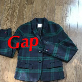 ギャップ(GAP)のGap ジャケット ブレザー S ブラックウオッチ (テーラードジャケット)