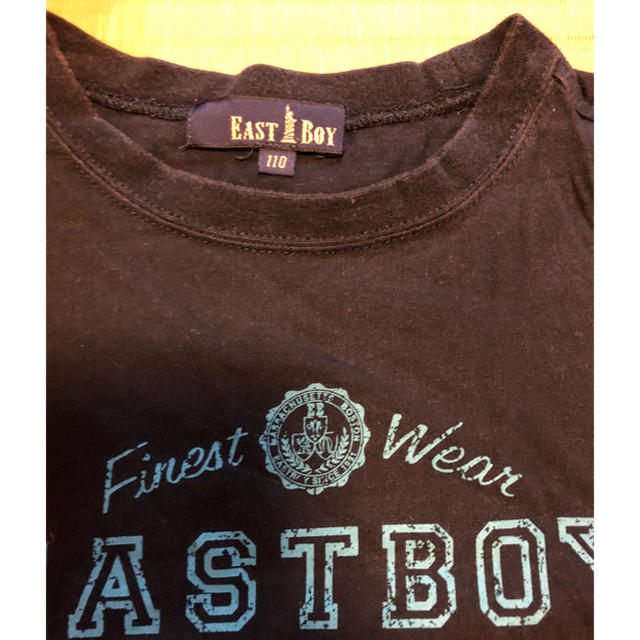 EASTBOY(イーストボーイ)の★中古★EASTBOY キッズ ロングTシャツ ２枚セット キッズ/ベビー/マタニティのキッズ服男の子用(90cm~)(Tシャツ/カットソー)の商品写真