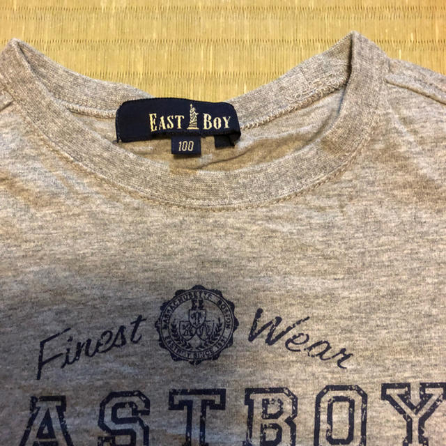 EASTBOY(イーストボーイ)の★中古★EASTBOY キッズ ロングTシャツ ２枚セット キッズ/ベビー/マタニティのキッズ服男の子用(90cm~)(Tシャツ/カットソー)の商品写真