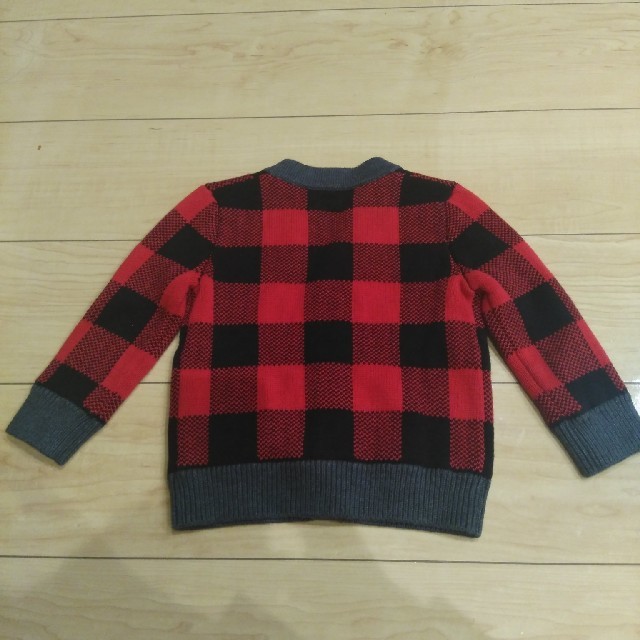 babyGAP(ベビーギャップ)の【新品未使用】ベビーギャップ　ニット　カーディガン　80センチ キッズ/ベビー/マタニティのベビー服(~85cm)(ニット/セーター)の商品写真