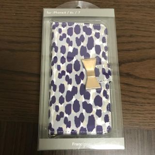 フランフラン(Francfranc)の★新品未使用★ フランフラン 手帳型スマホケース iPhone(iPhoneケース)