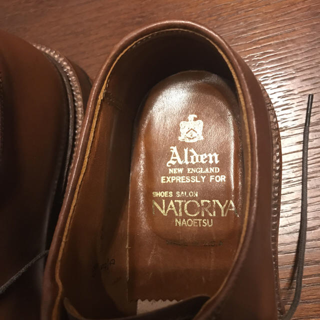 Alden(オールデン)のオールデン ウイスキーコードバン ナトリヤ別注 6.5D メンズの靴/シューズ(ドレス/ビジネス)の商品写真